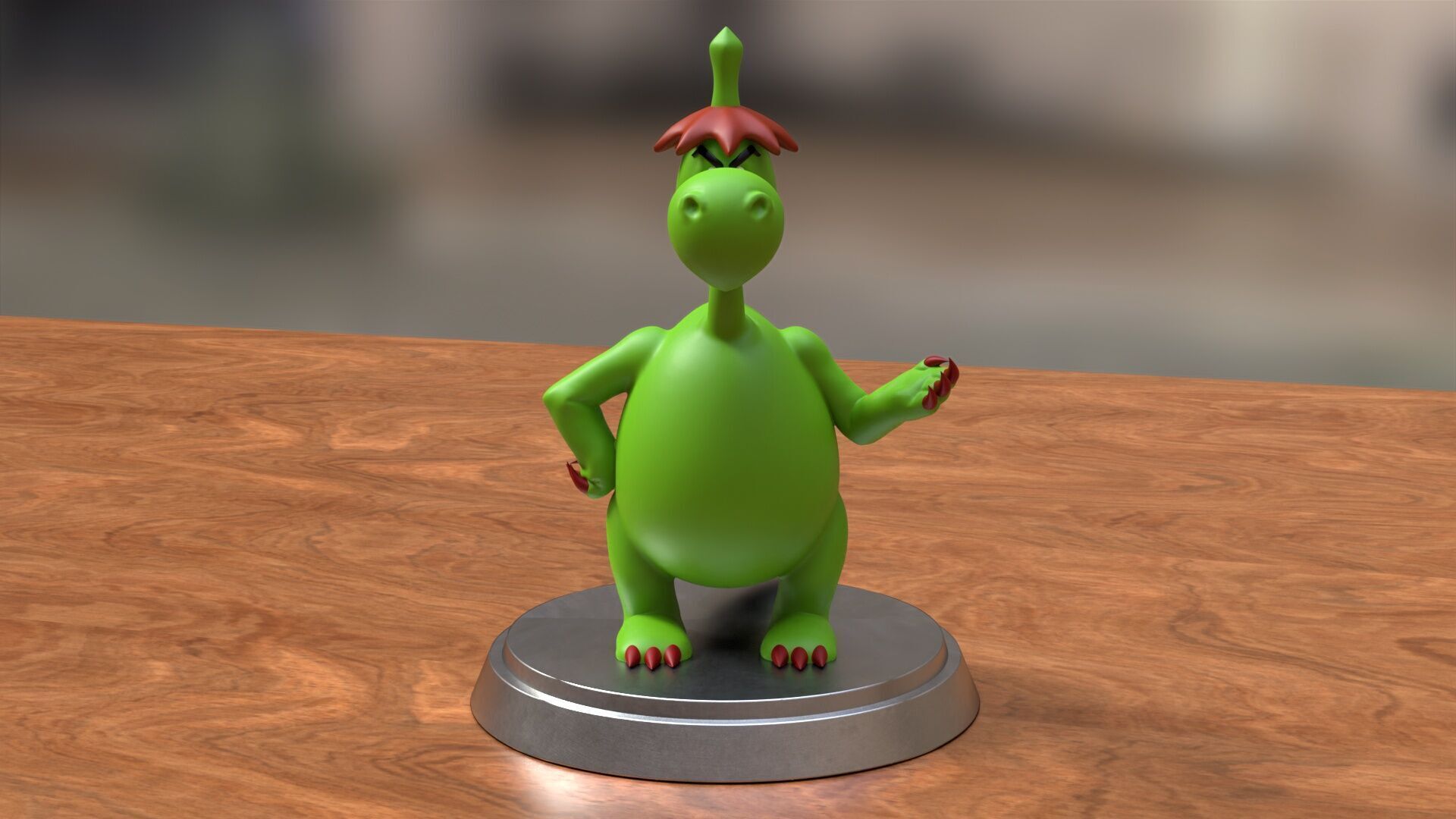 Fume Grisu Father 3D print model_2