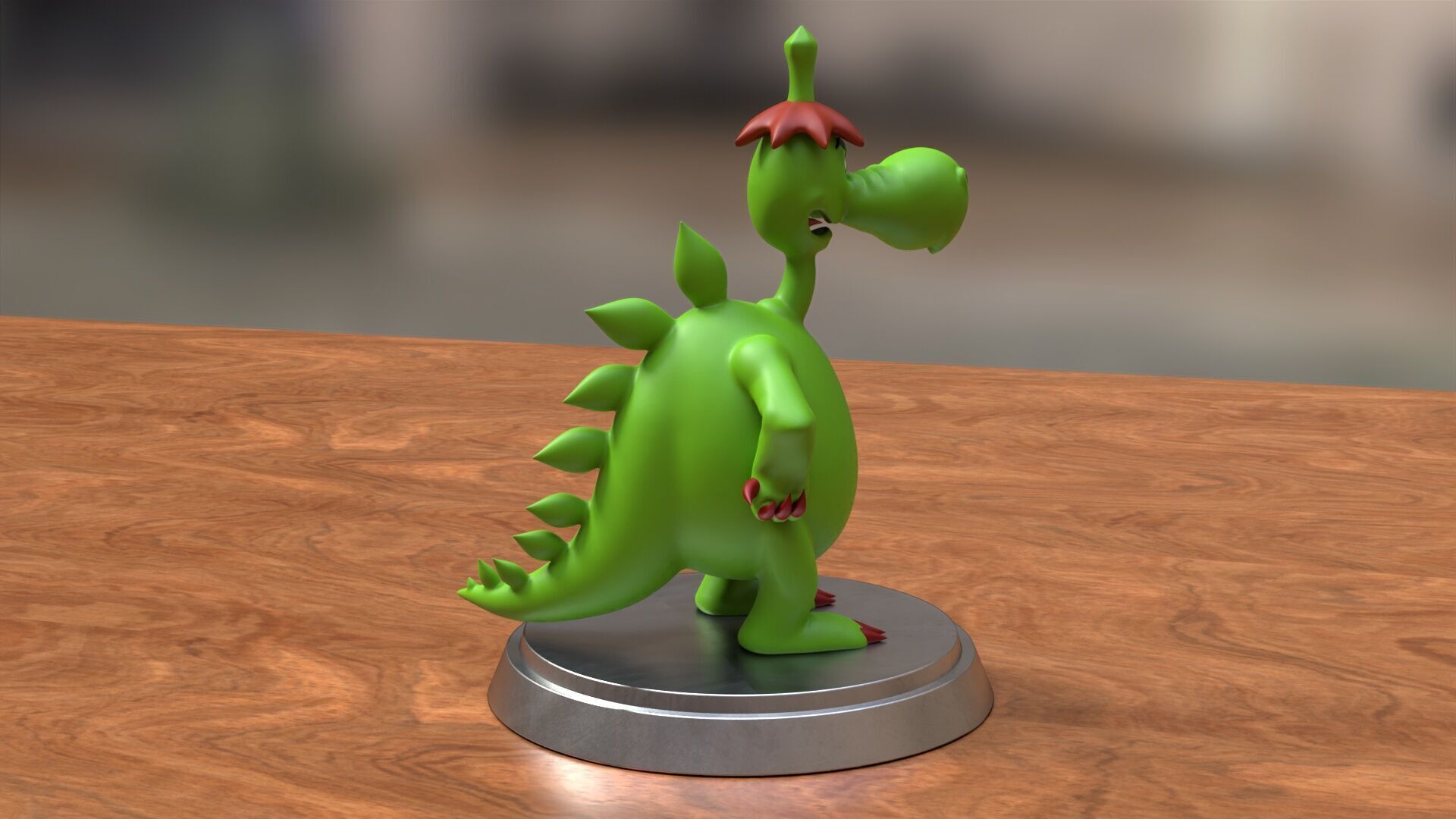 Fume Grisu Father 3D print model_8