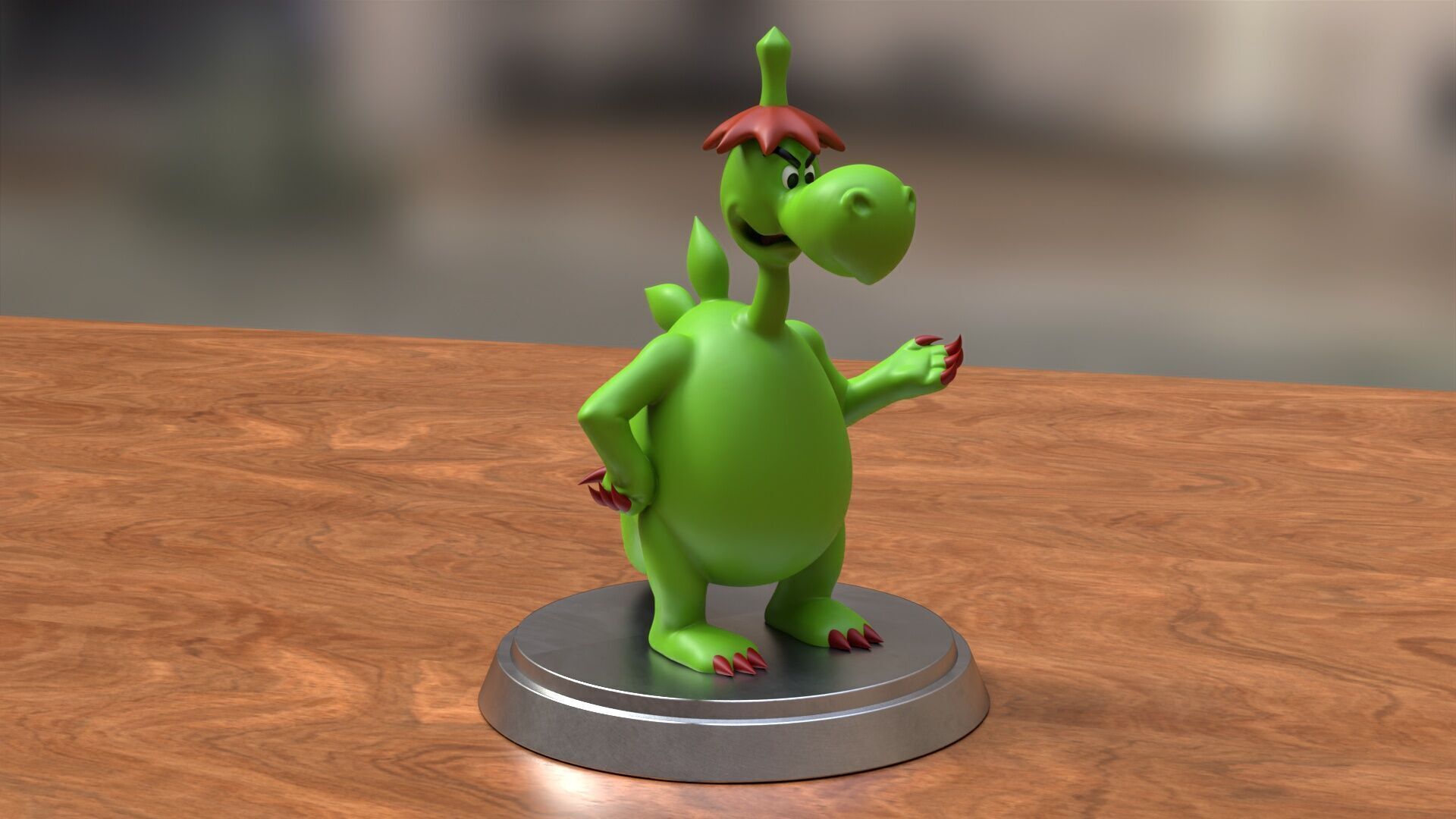 Fume Grisu Father 3D print model_4