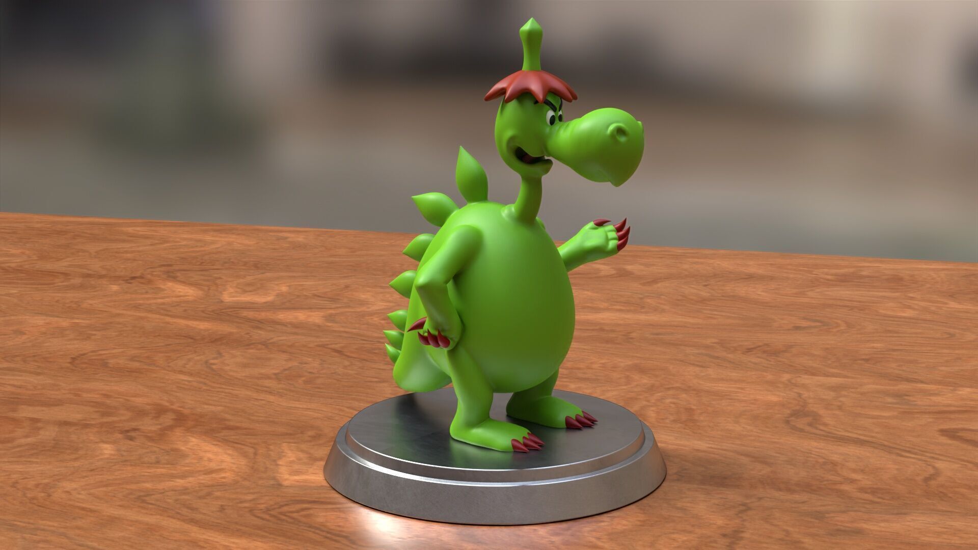 Fume Grisu Father 3D print model_5