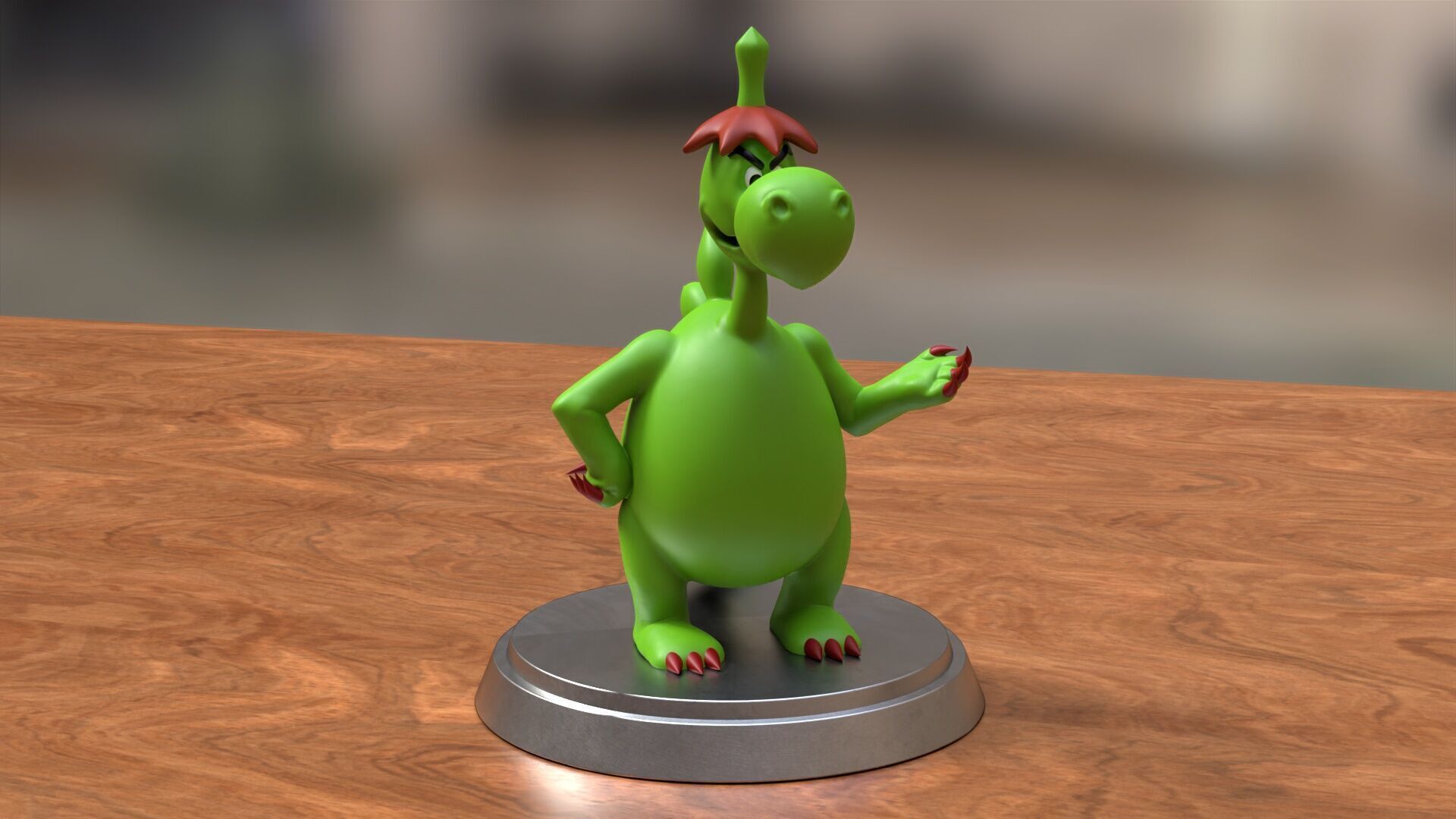 Fume Grisu Father 3D print model_3