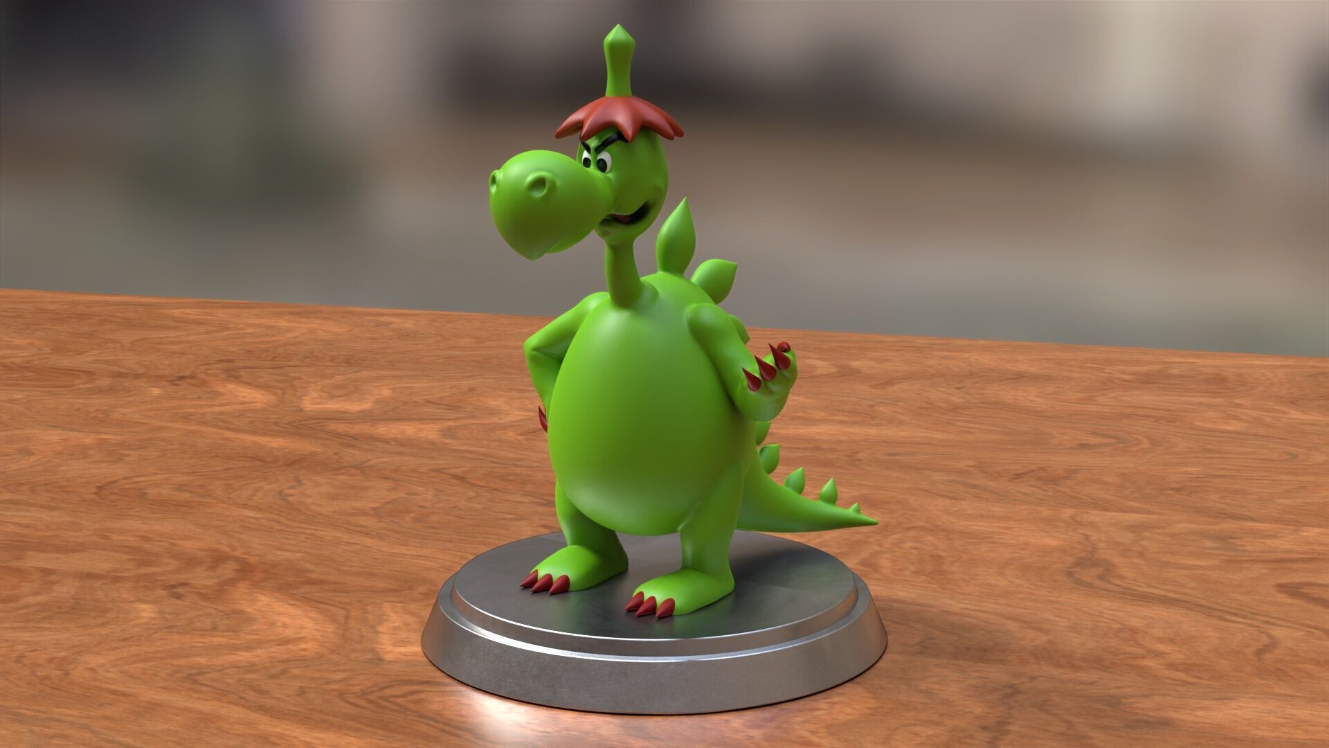 Fume Grisu Father 3D print model_20