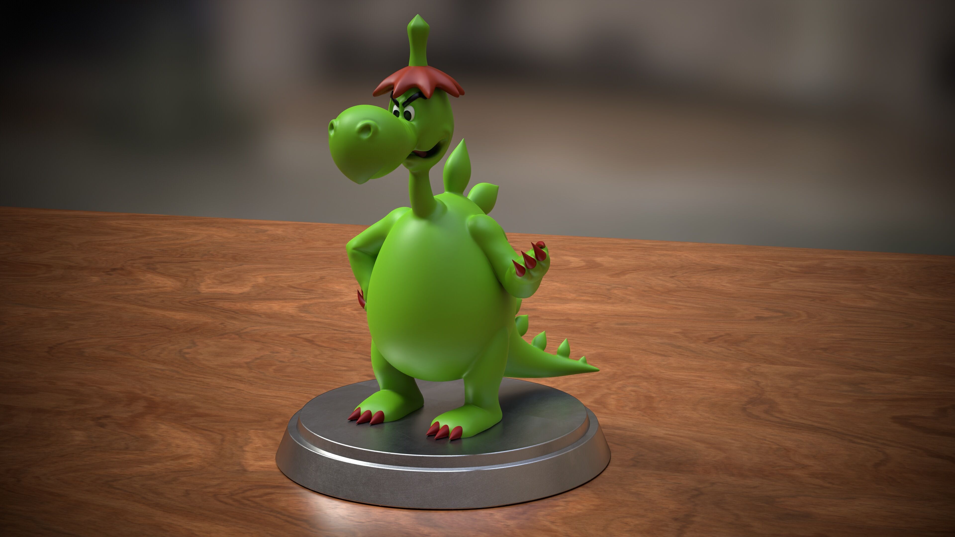 Fume Grisu Father 3D print model_23