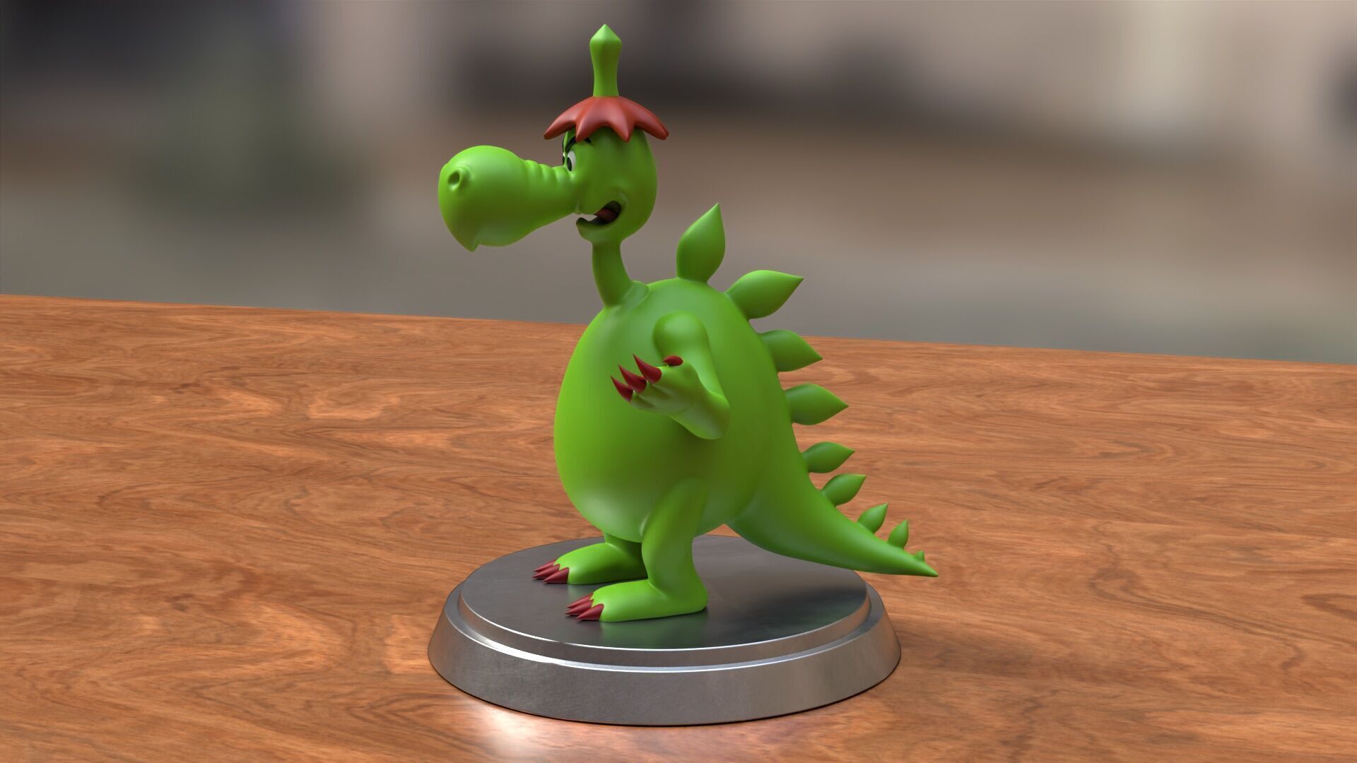 Fume Grisu Father 3D print model_18