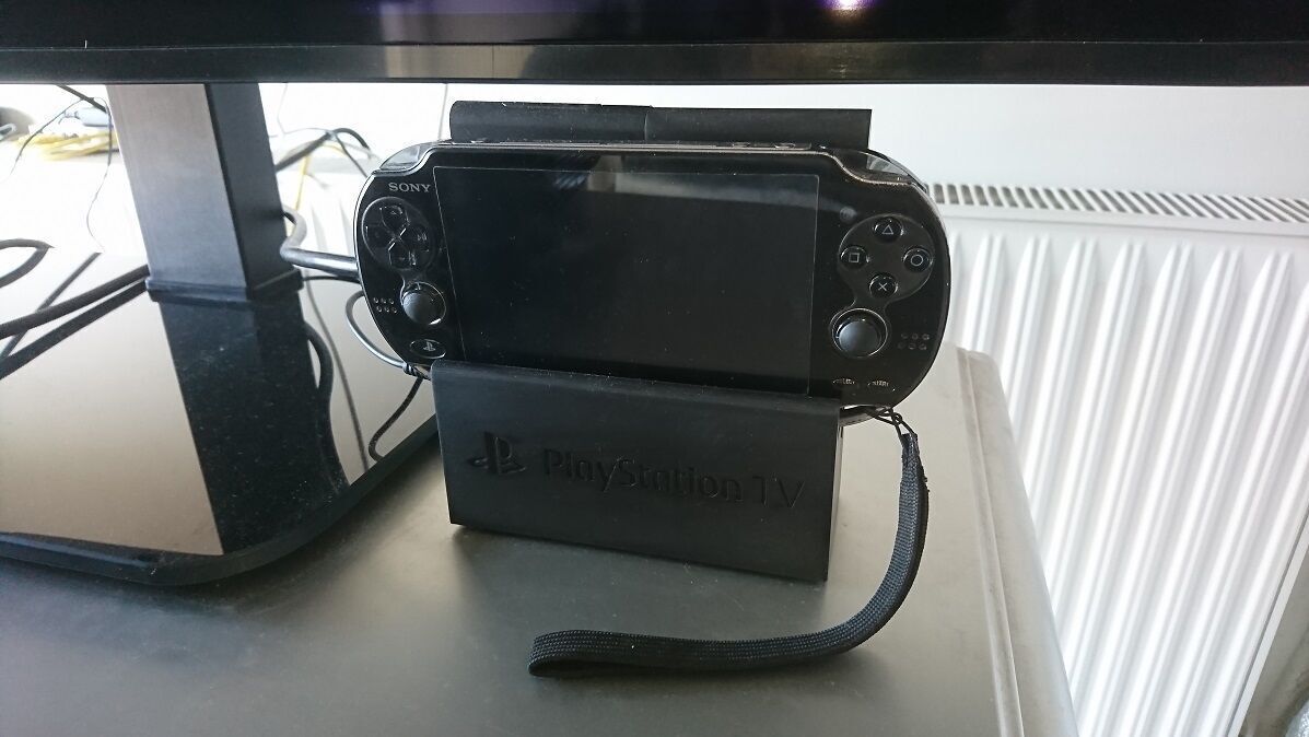 Vita TV Combo Stand-Dock 3D print model_2