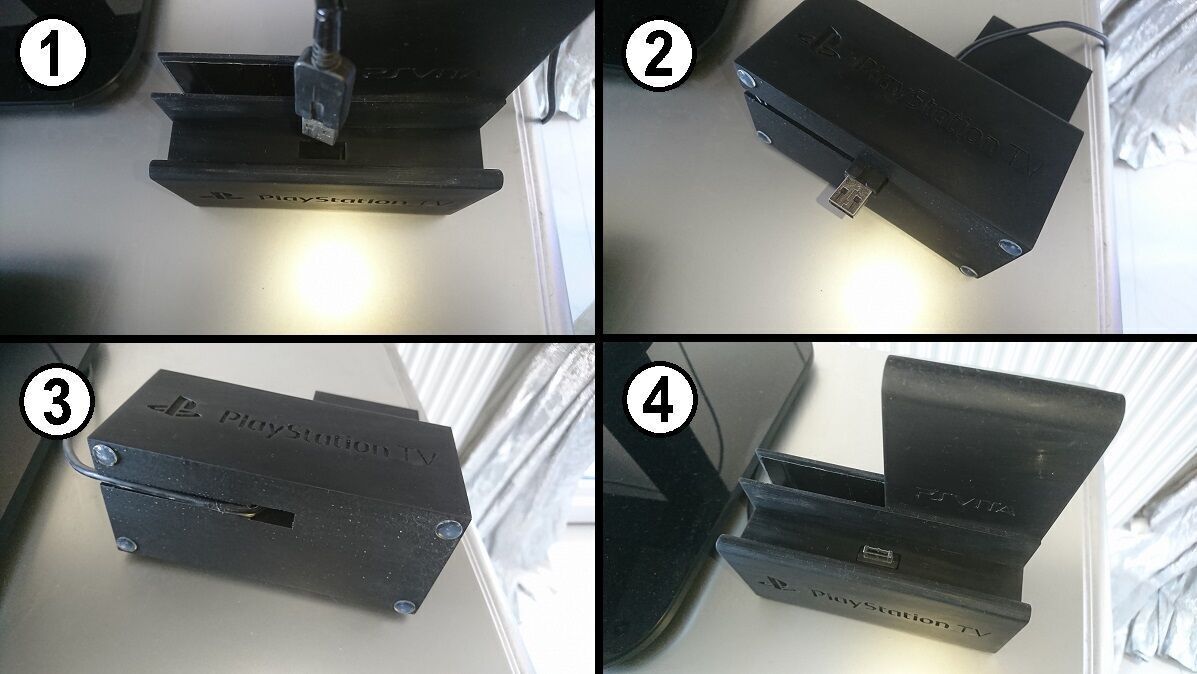 Vita TV Combo Stand-Dock 3D print model_5