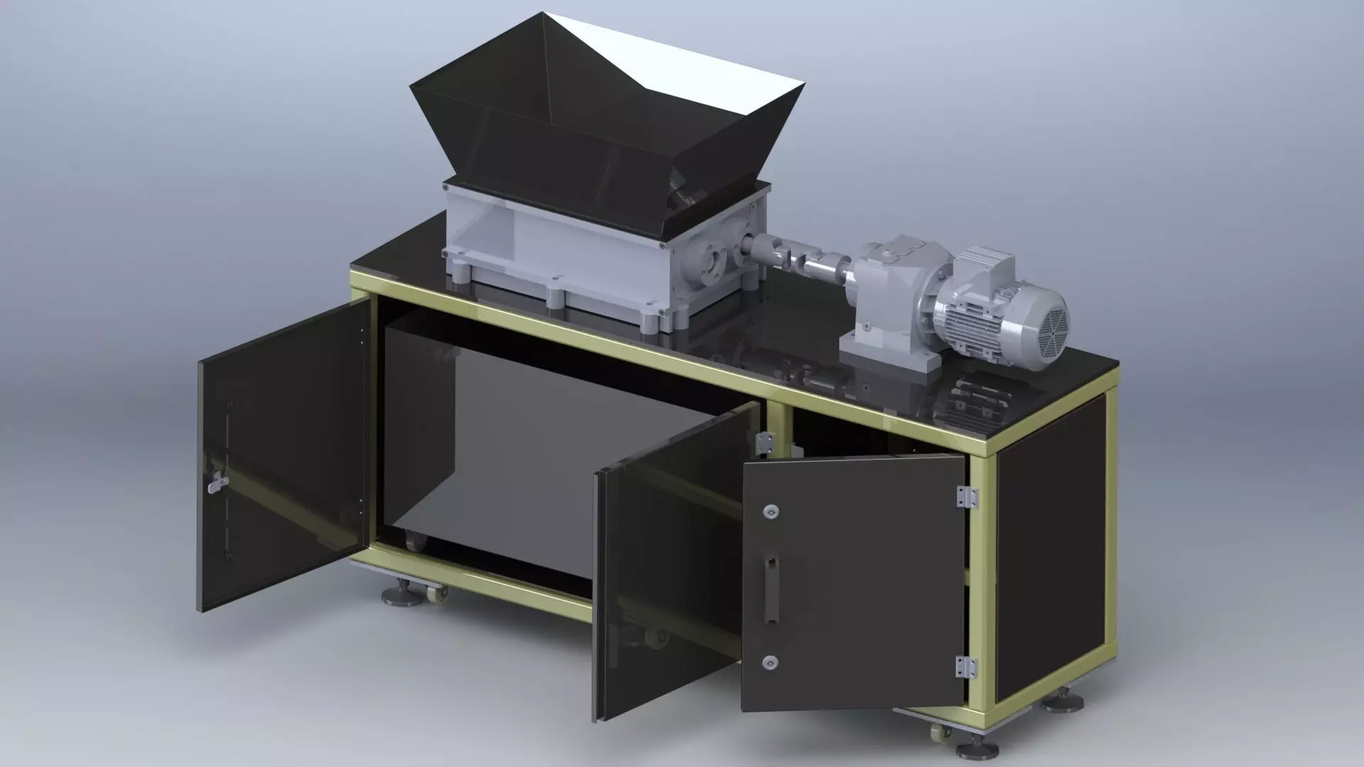 Crusher Machine 3D model_0