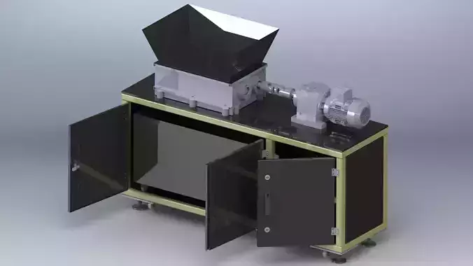 Crusher Machine 3D model