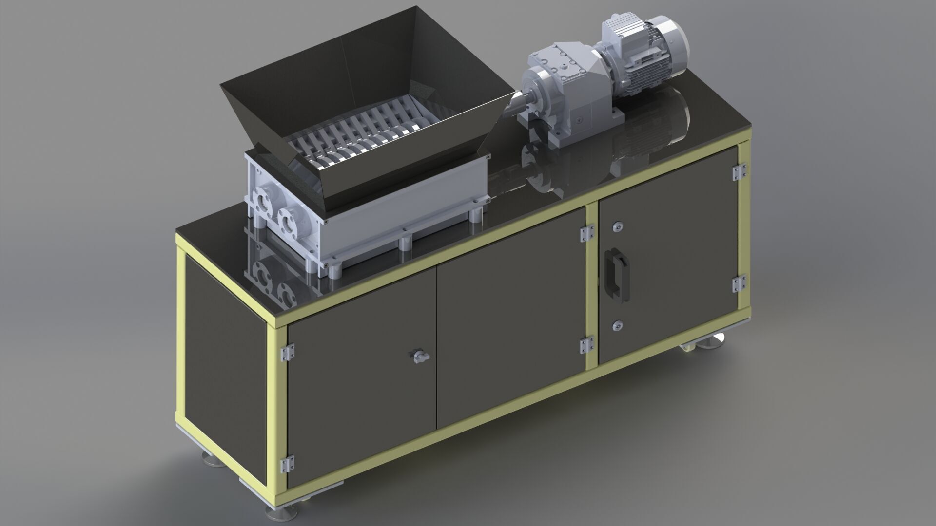 Crusher Machine 3D model_3