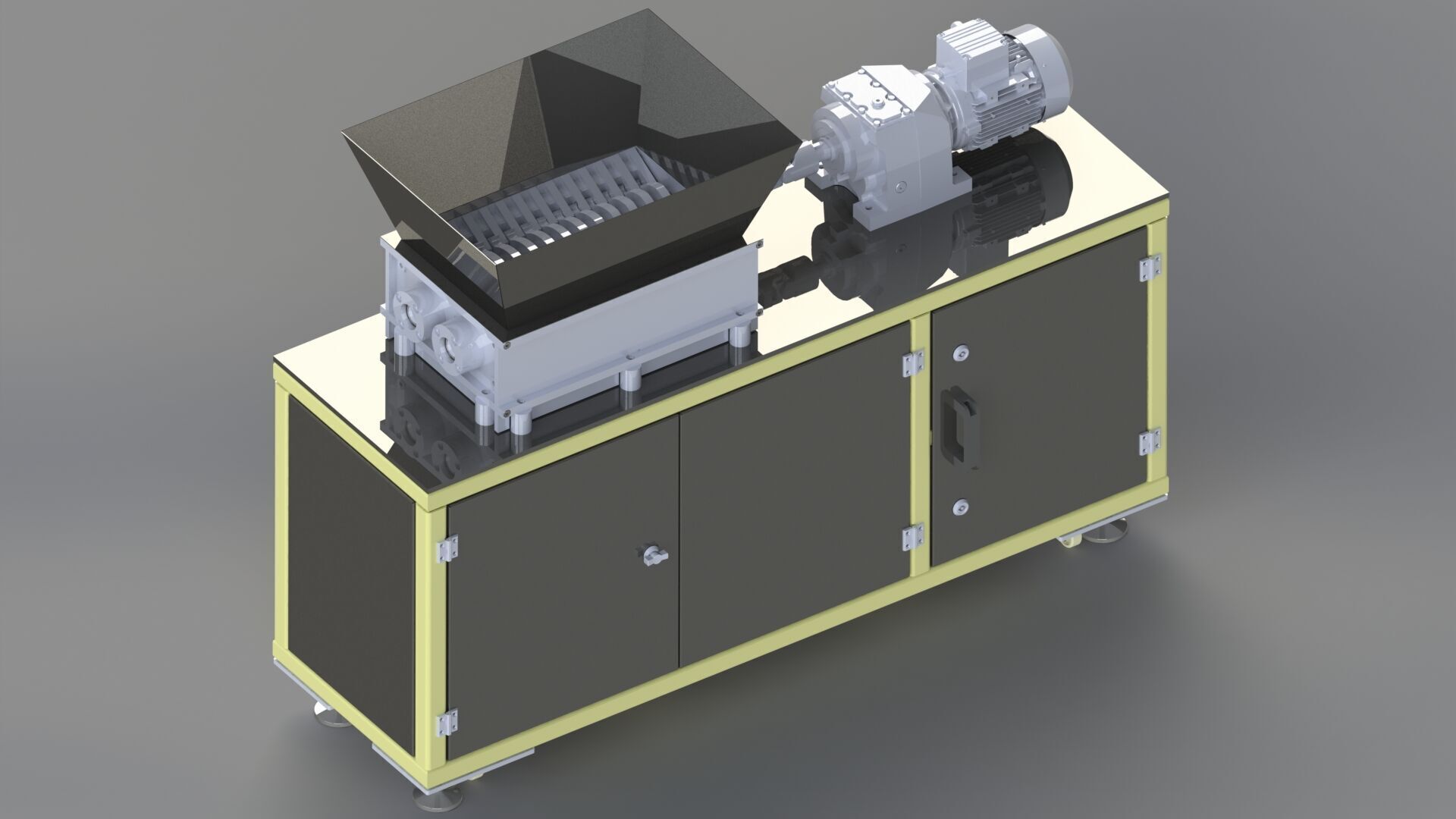 Crusher Machine 3D model_1