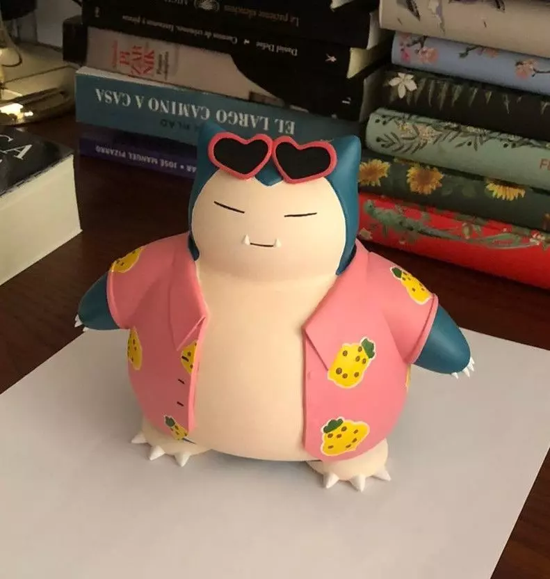 Snorlax Sunshine Style 3D print model_0