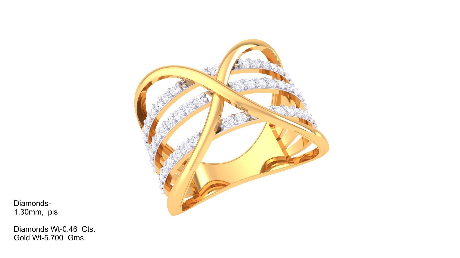  Women Ring MTL 3dm STL OBJ FBX Details 3D print model_2
