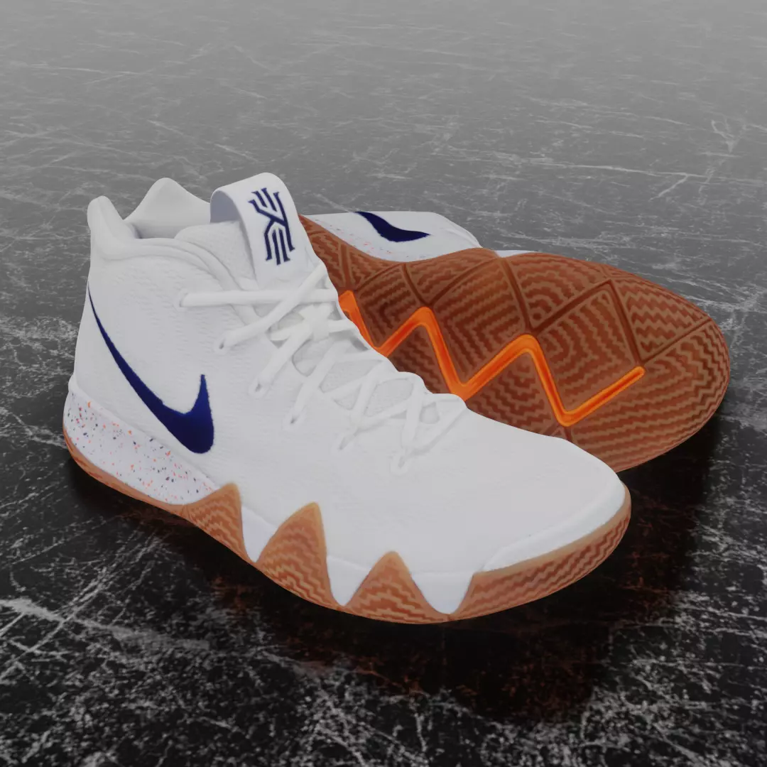 3D model NIKE KYRIE 4 UNCLE DREW 3D SHOES VR / AR / low-poly
