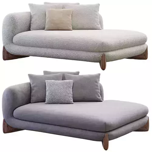 Chaise Longue Softbay By Porada