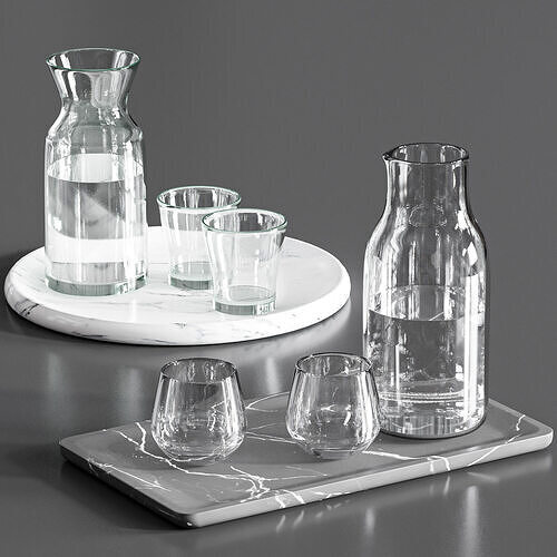 Tableware set12 3D model 3