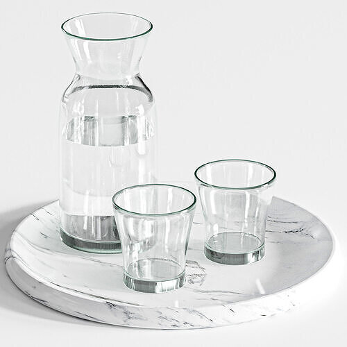 Tableware set12 3D model 4