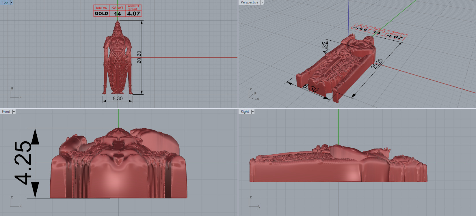 The Arulmigu Murugan Statue Batu Caves 3D print model_4