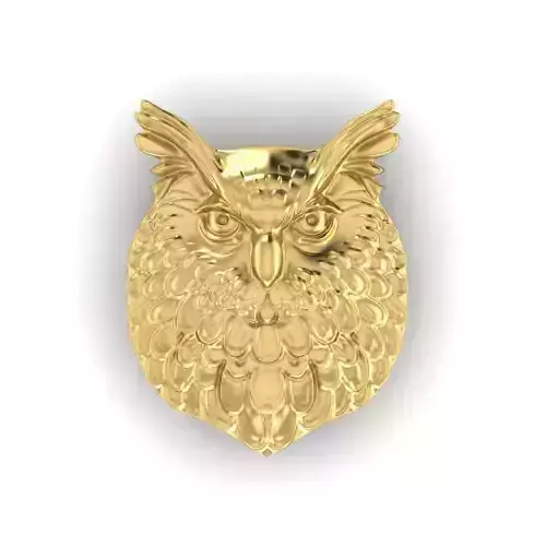 WOWWOW Golden Owl Necklace