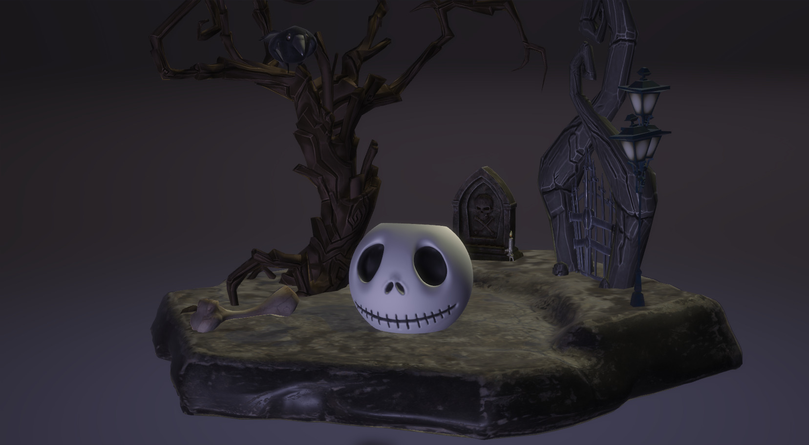 Jack Skeleton cup -  The Nightmare Before Christmas Free 3D print model_1