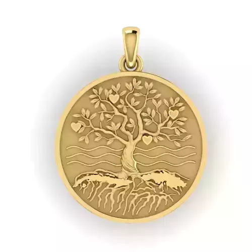 TREE OF LIFE CHARM PENDANT