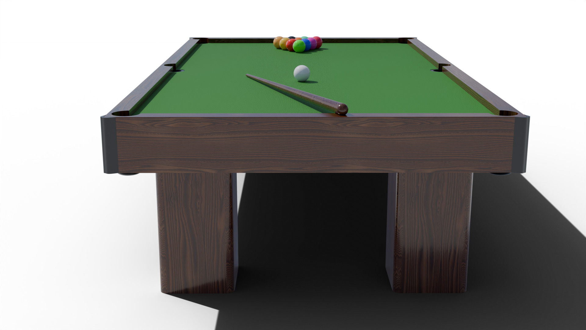 Billiards game 3D model_5