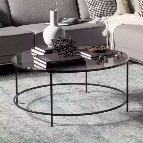 Jayde Glass Top Coffee Table