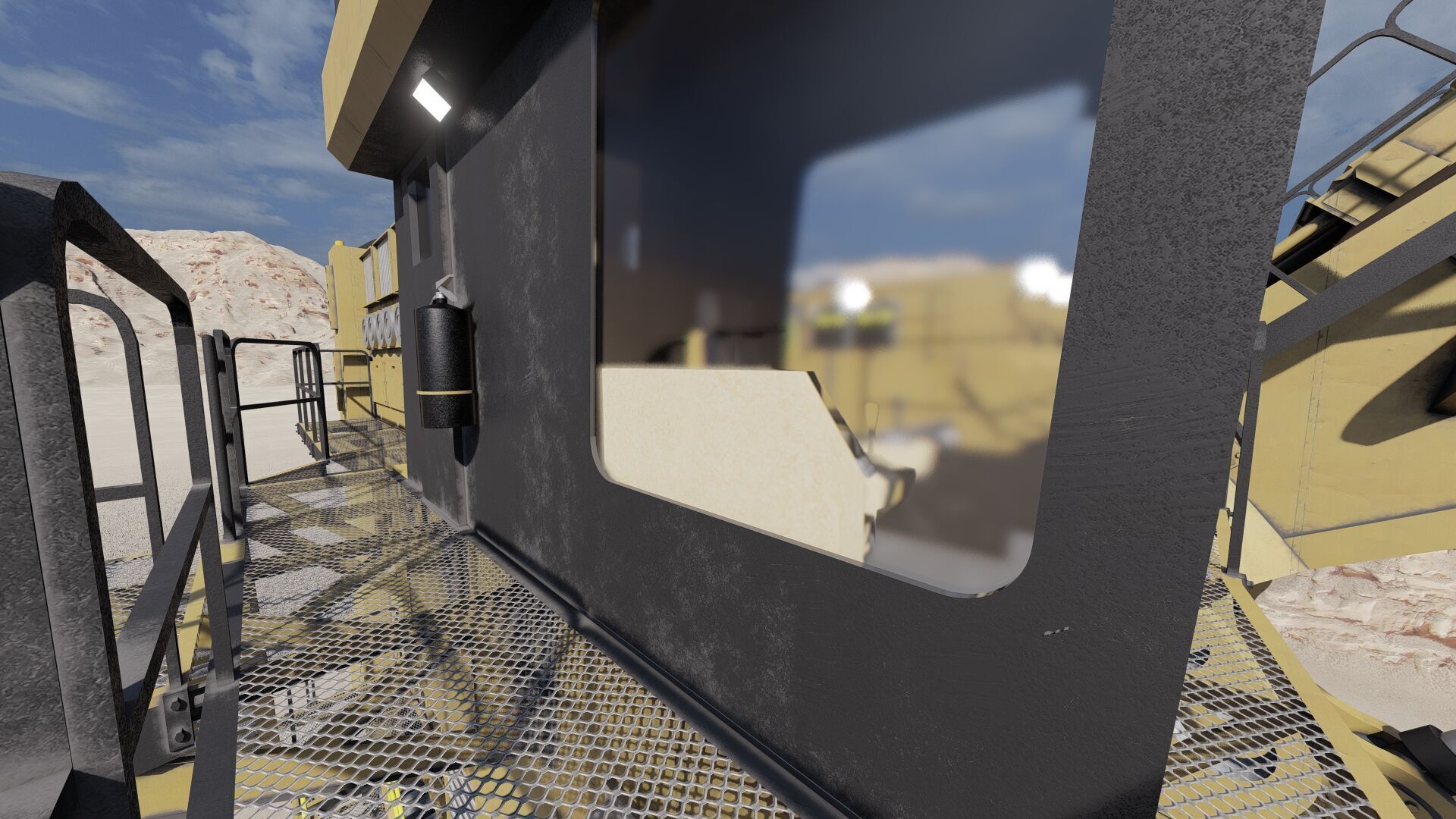 Crawler excavator 3D model_32