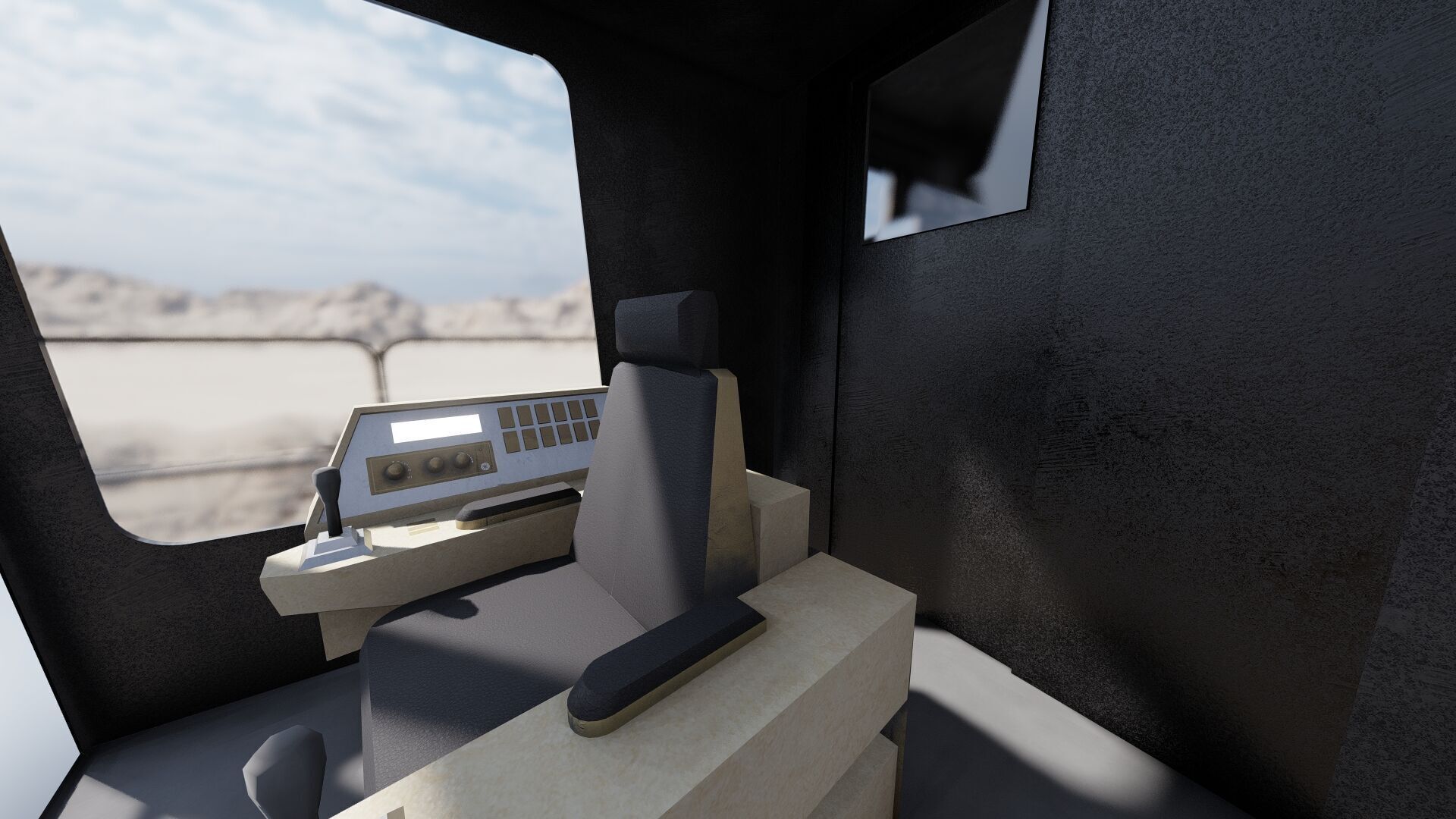 Crawler excavator 3D model_33