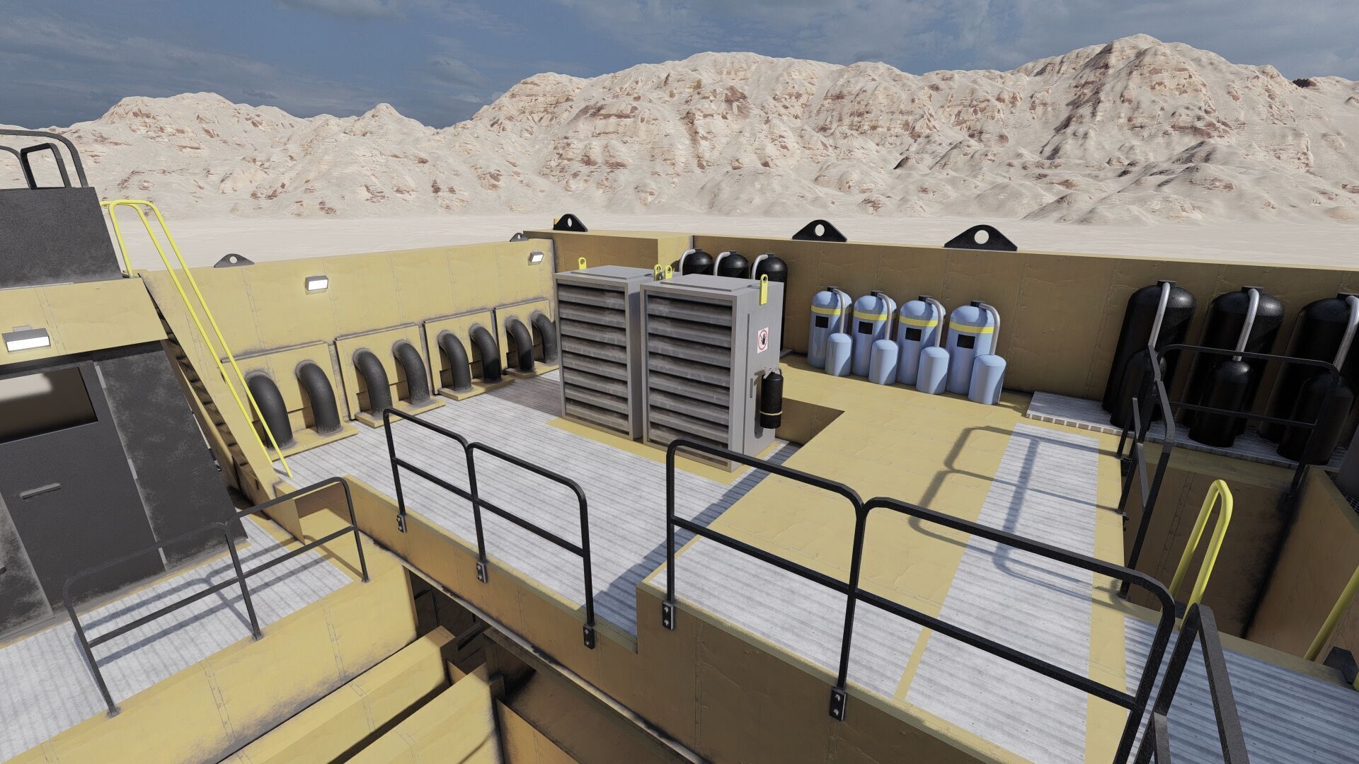 Crawler excavator 3D model_28