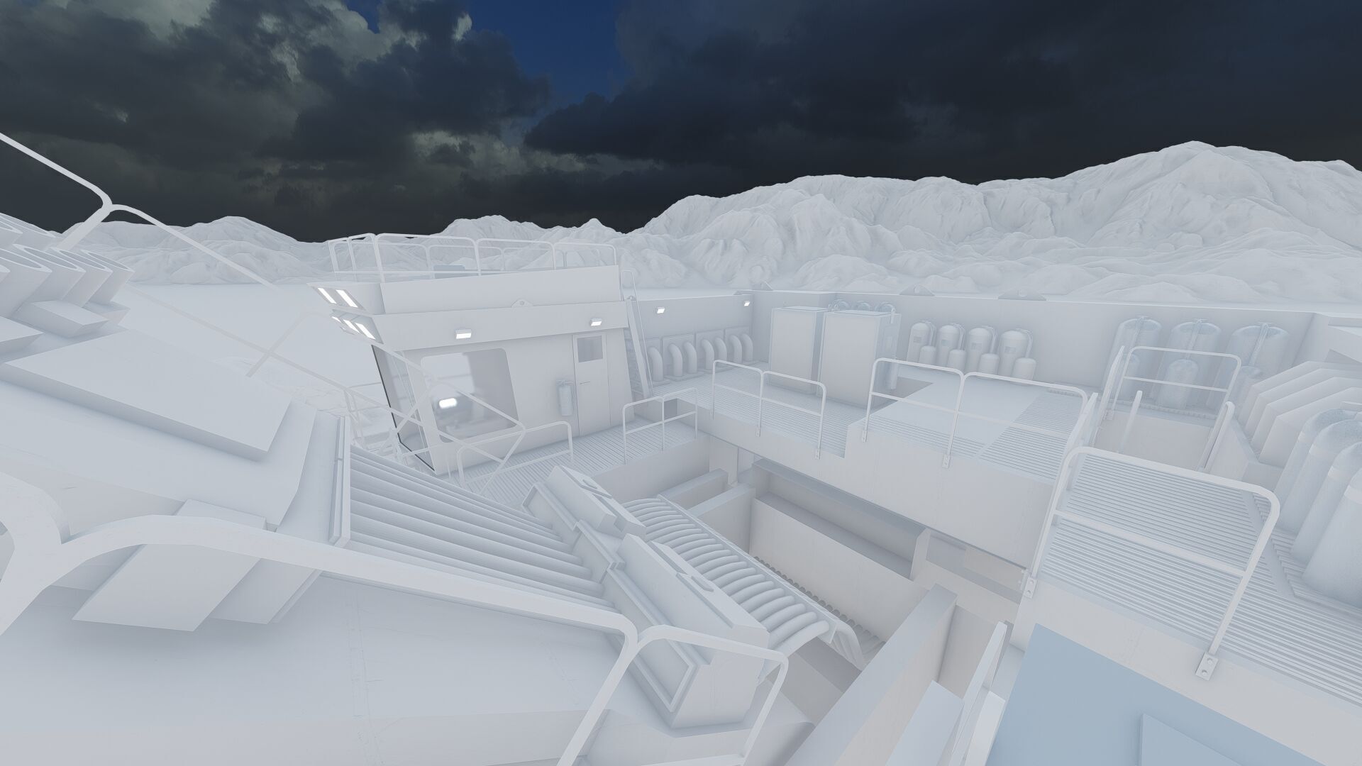 Crawler excavator 3D model_42