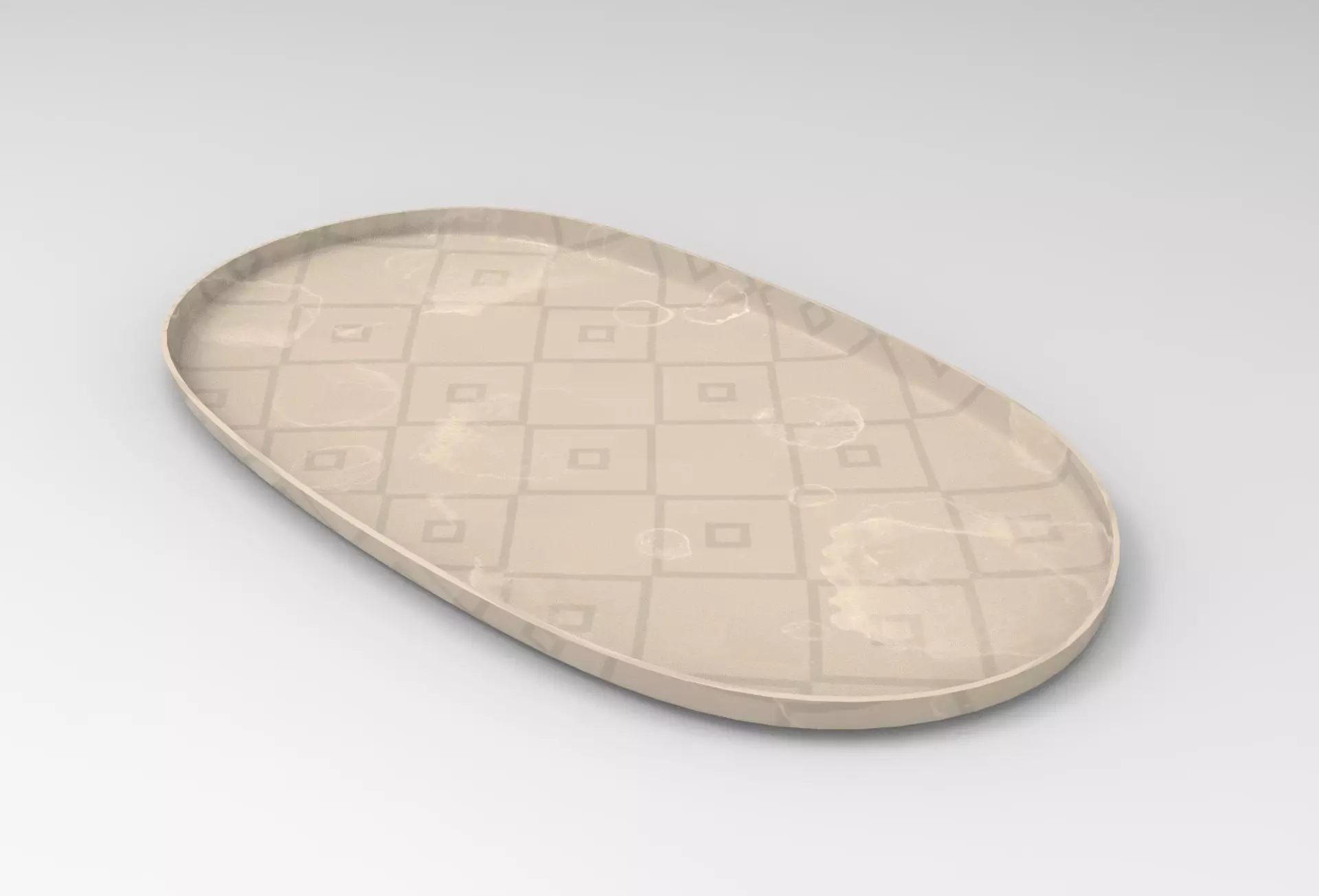 Kruto Tray Low-poly 3D model