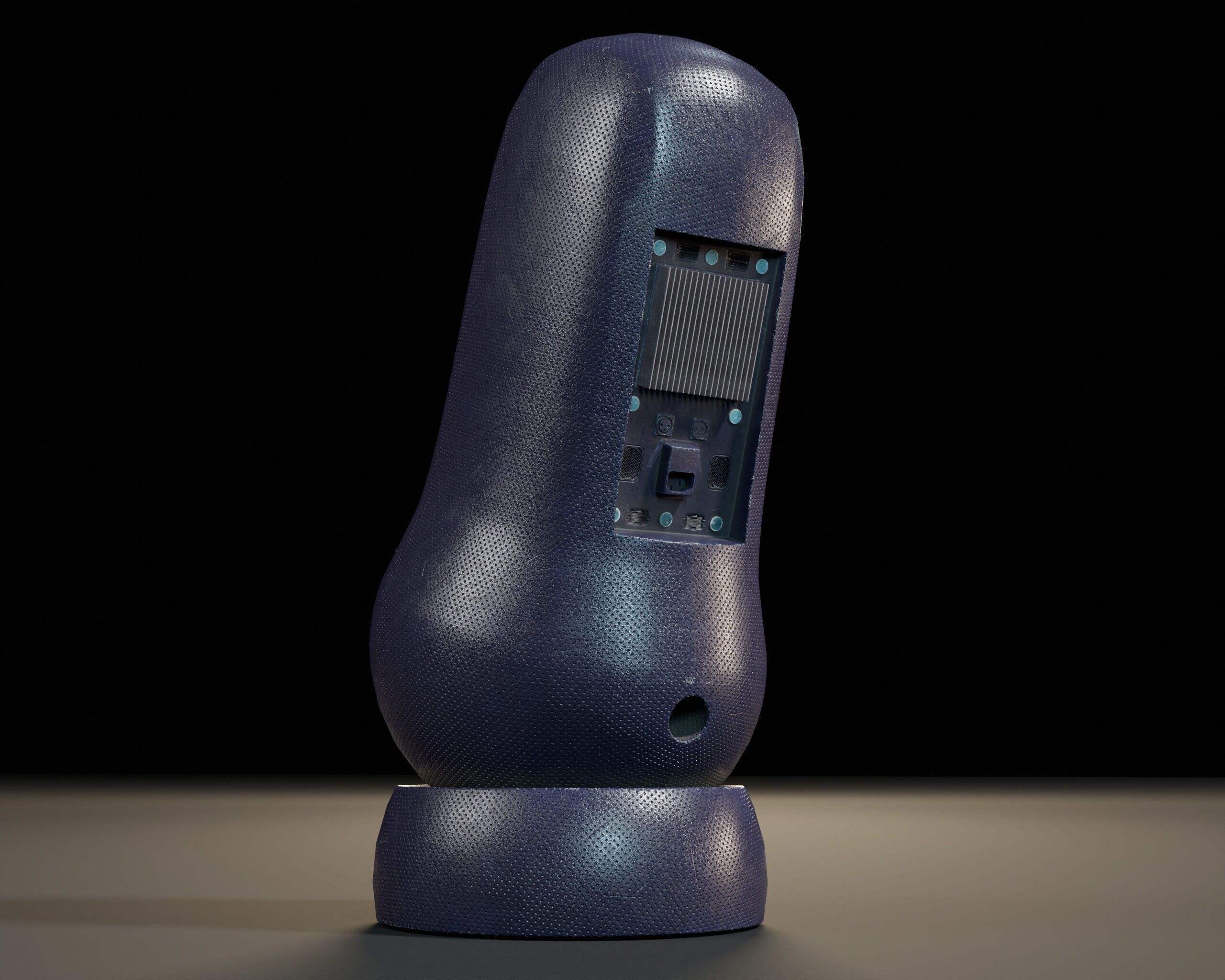 Sci-Fi Nova Sub Speaker Low-poly 3D model_14