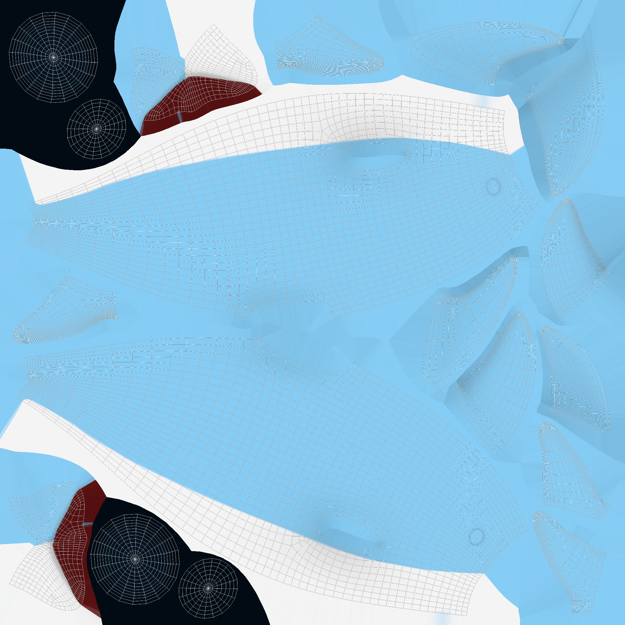 Low Poly - Cartoon Dolphin 1 Rigged Low-poly 3D model_21