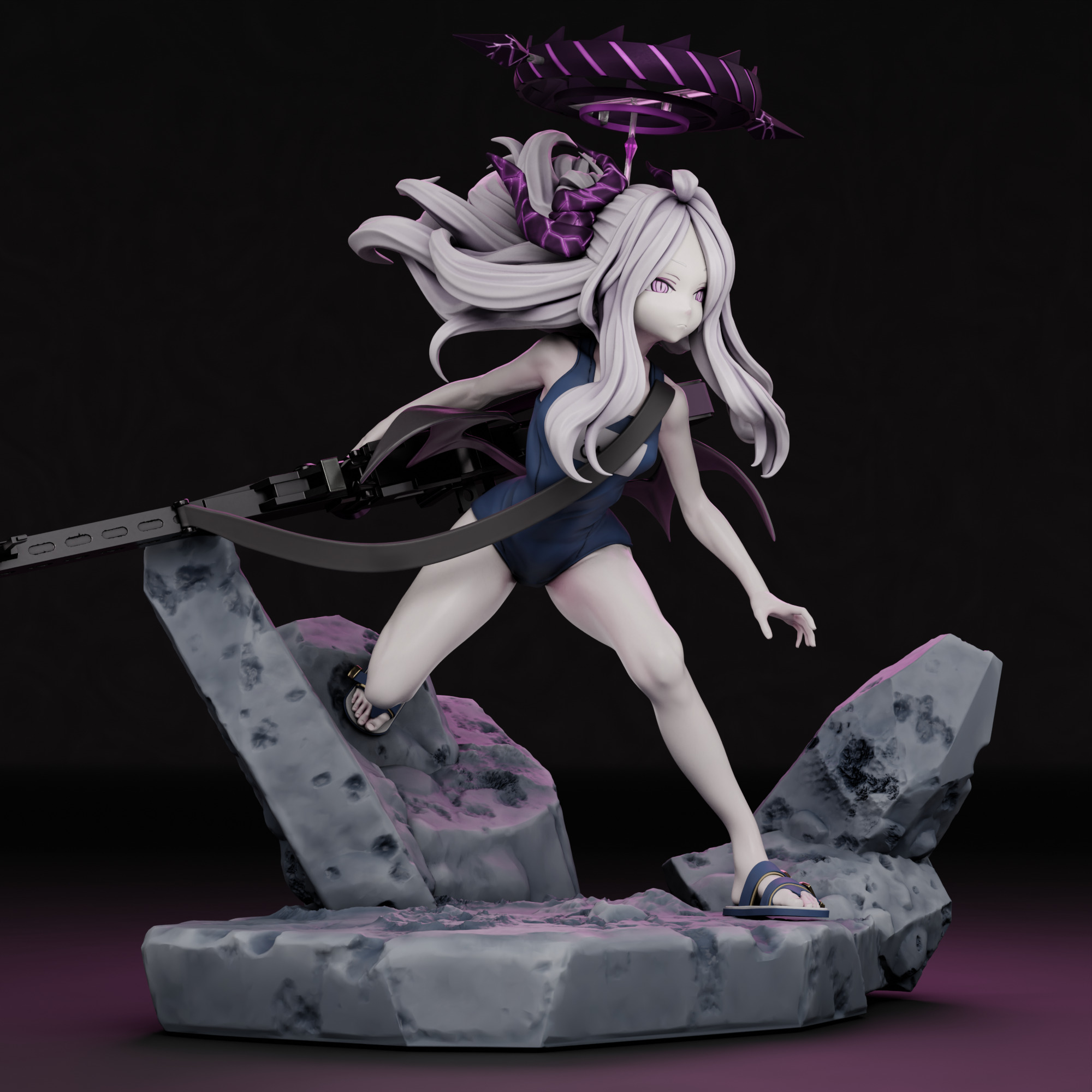 Sorasaki Hina - Blue Archive 3D print model_16