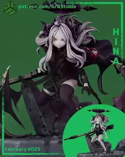 Sorasaki Hina - Blue Archive 3D print model