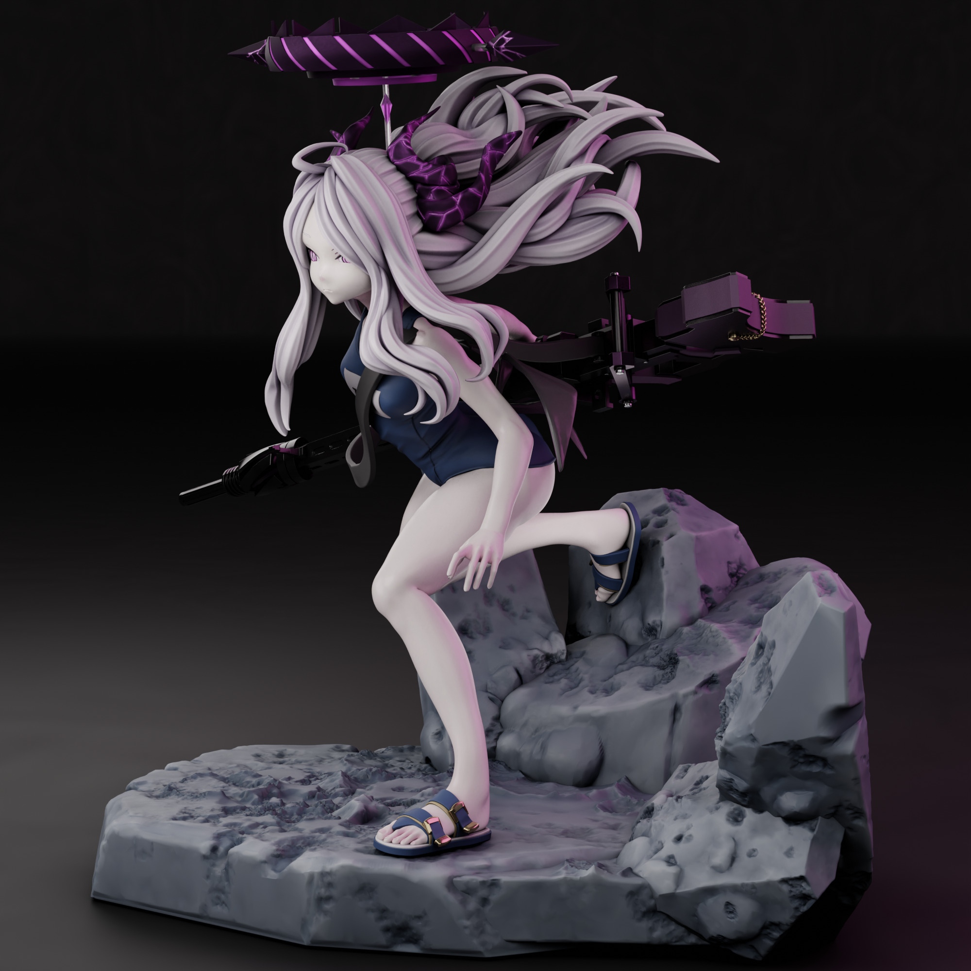 Sorasaki Hina - Blue Archive 3D print model_13