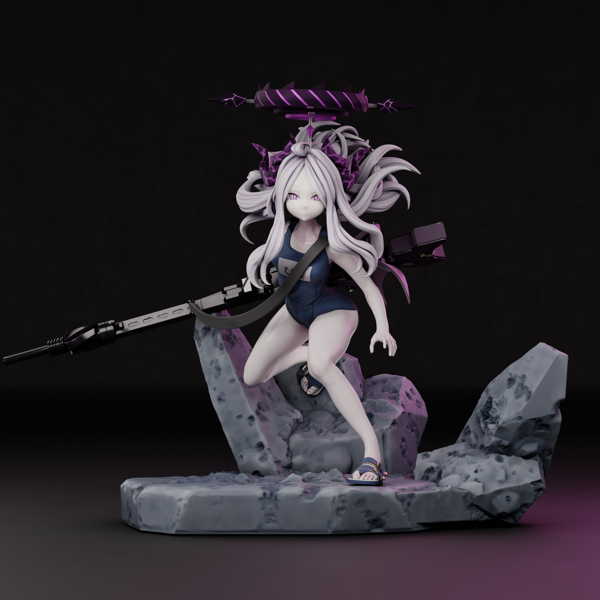 Sorasaki Hina - Blue Archive 3D print model_12