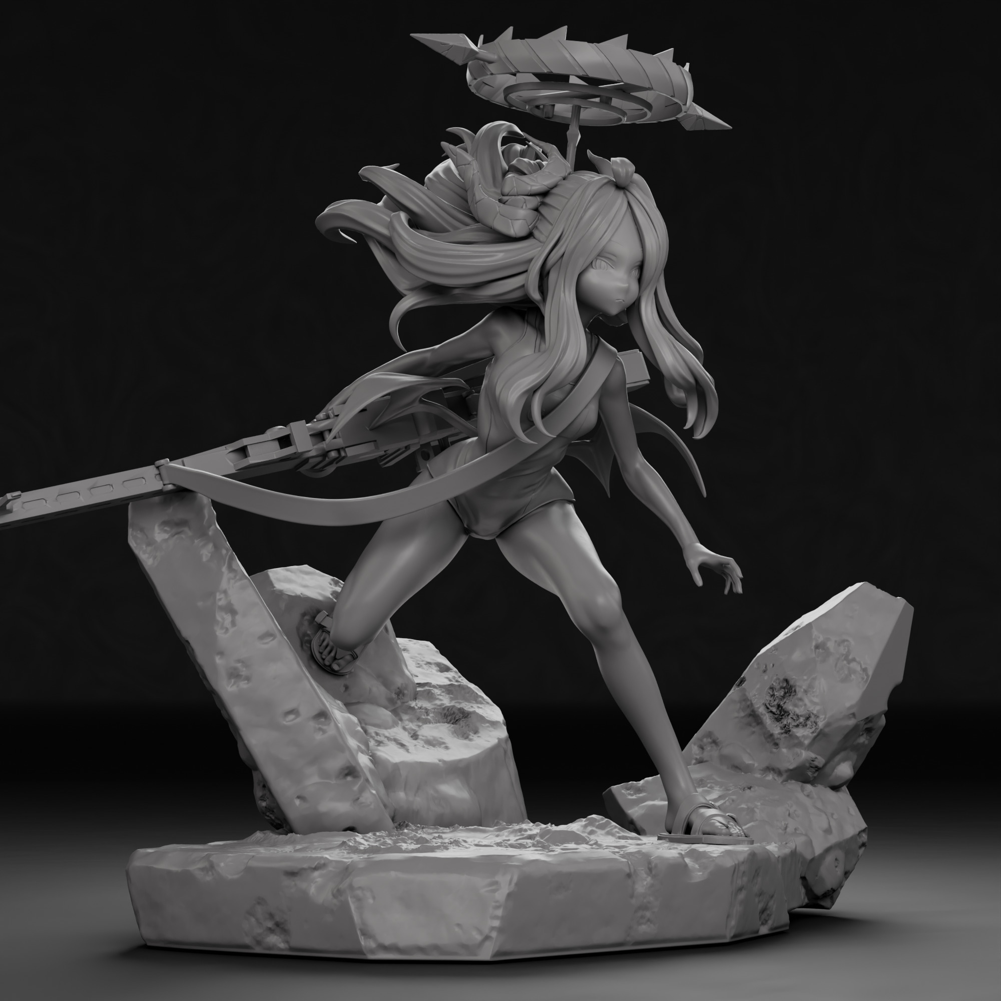 Sorasaki Hina - Blue Archive 3D print model_22