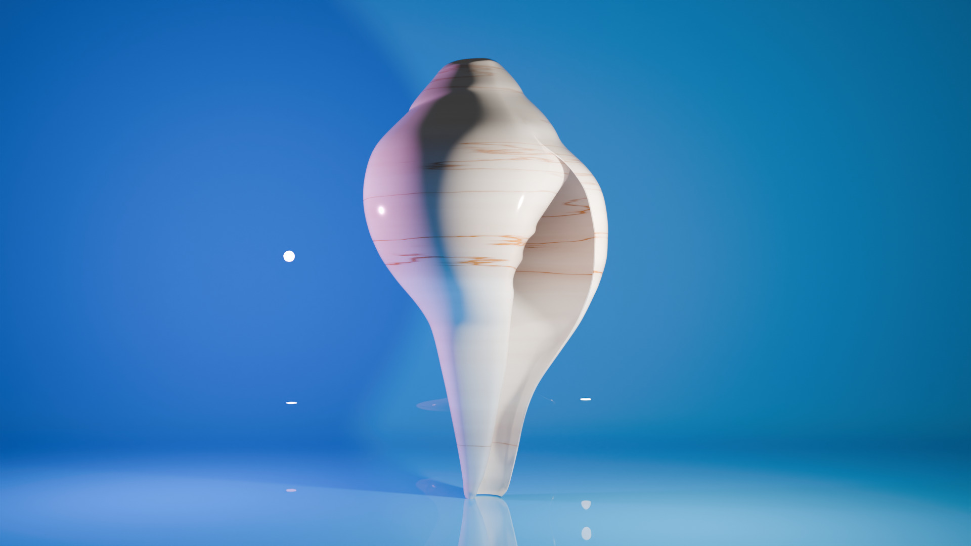 Shankh Architectural Decoration Low-poly 3D model_3