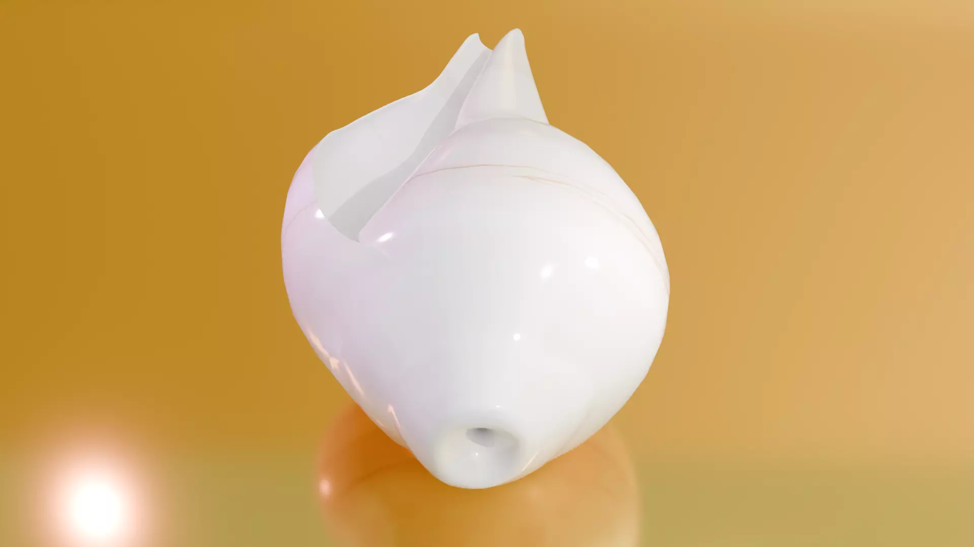 Shankh Architectural Decoration Low-poly 3D model_2