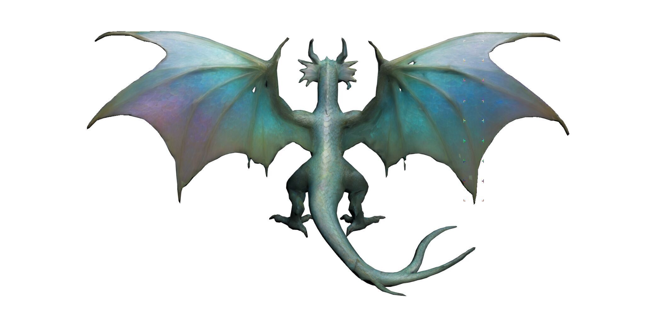 Amphimptere Dragon - Ready to print 3D 3D print model_1