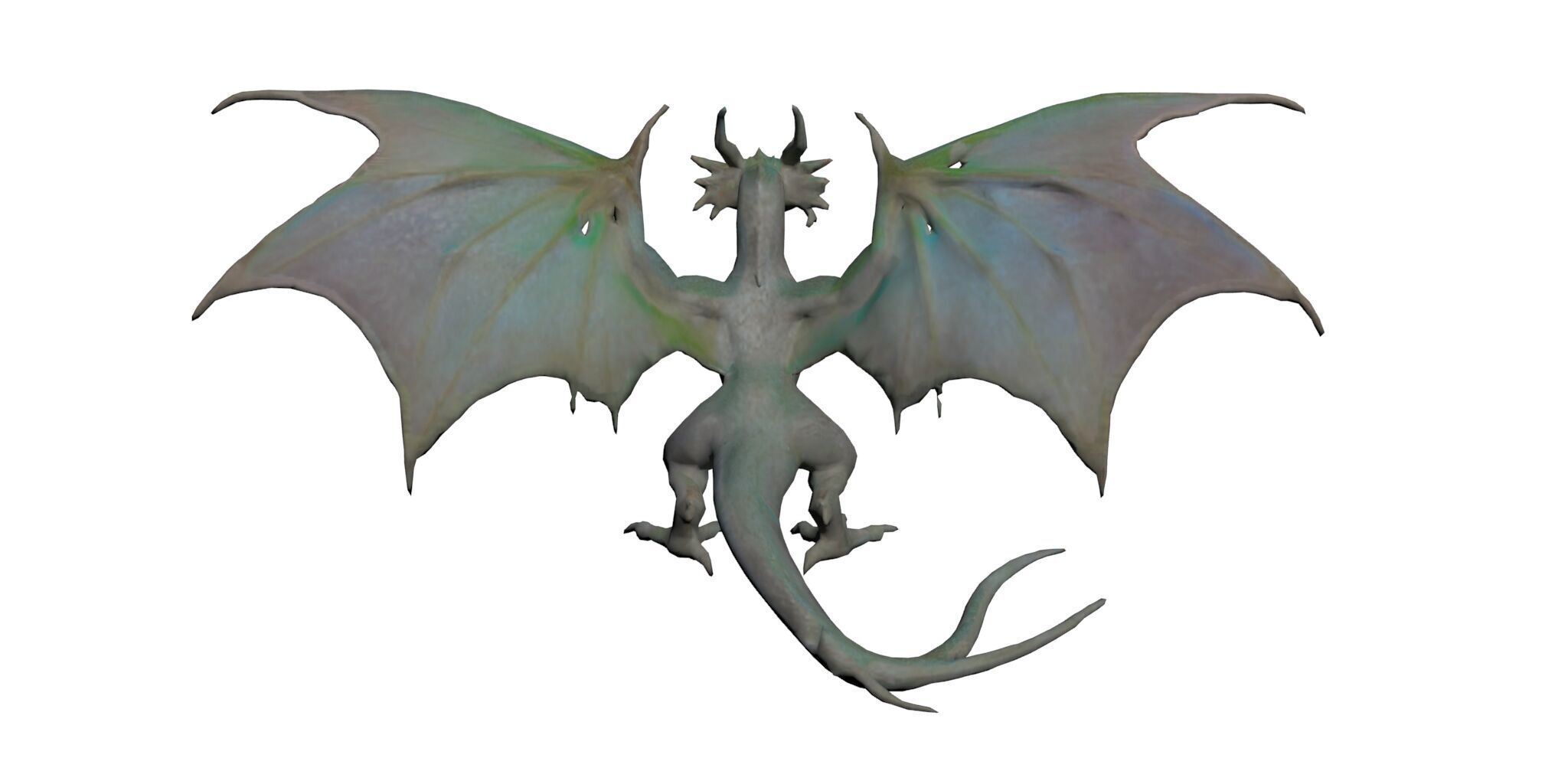 Amphimptere Dragon - Ready to print 3D 3D print model_3