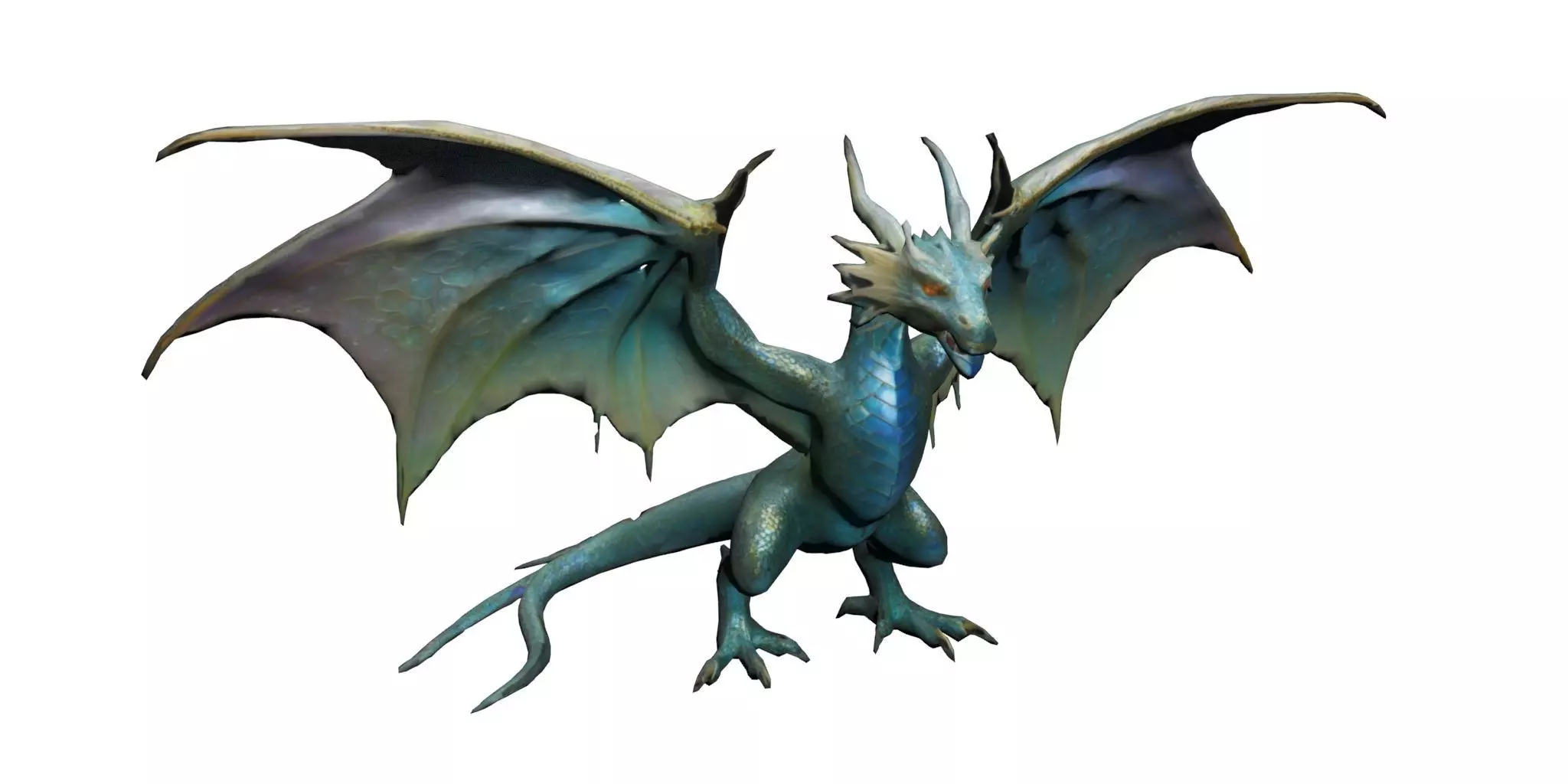 Amphimptere Dragon - Ready to print 3D 3D print model_0