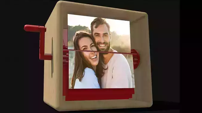 Photo Flip Box 3D print model