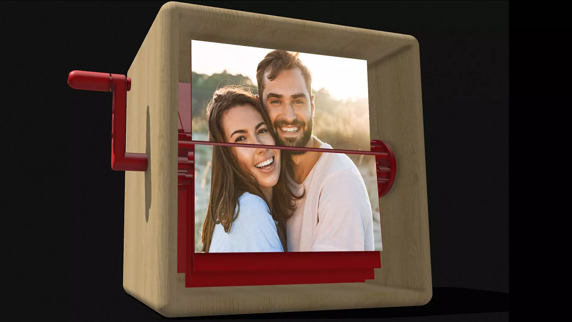 Photo Flip Box 3D print model_0