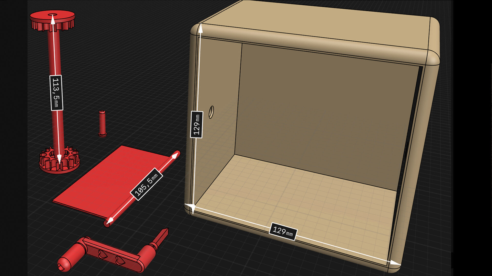 Photo Flip Box 3D print model_2