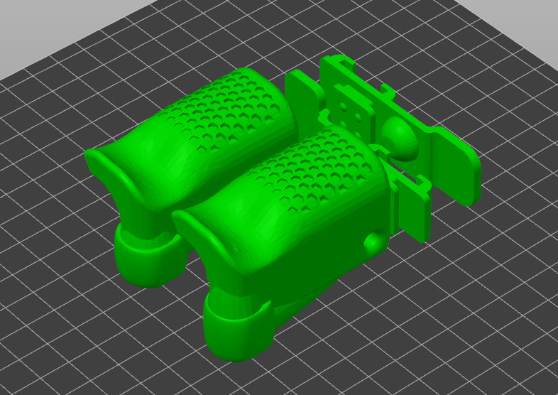 Insta360 Ace Pro and Ace Pro 2 Camera Trigger Grip Kit 3D print model_7