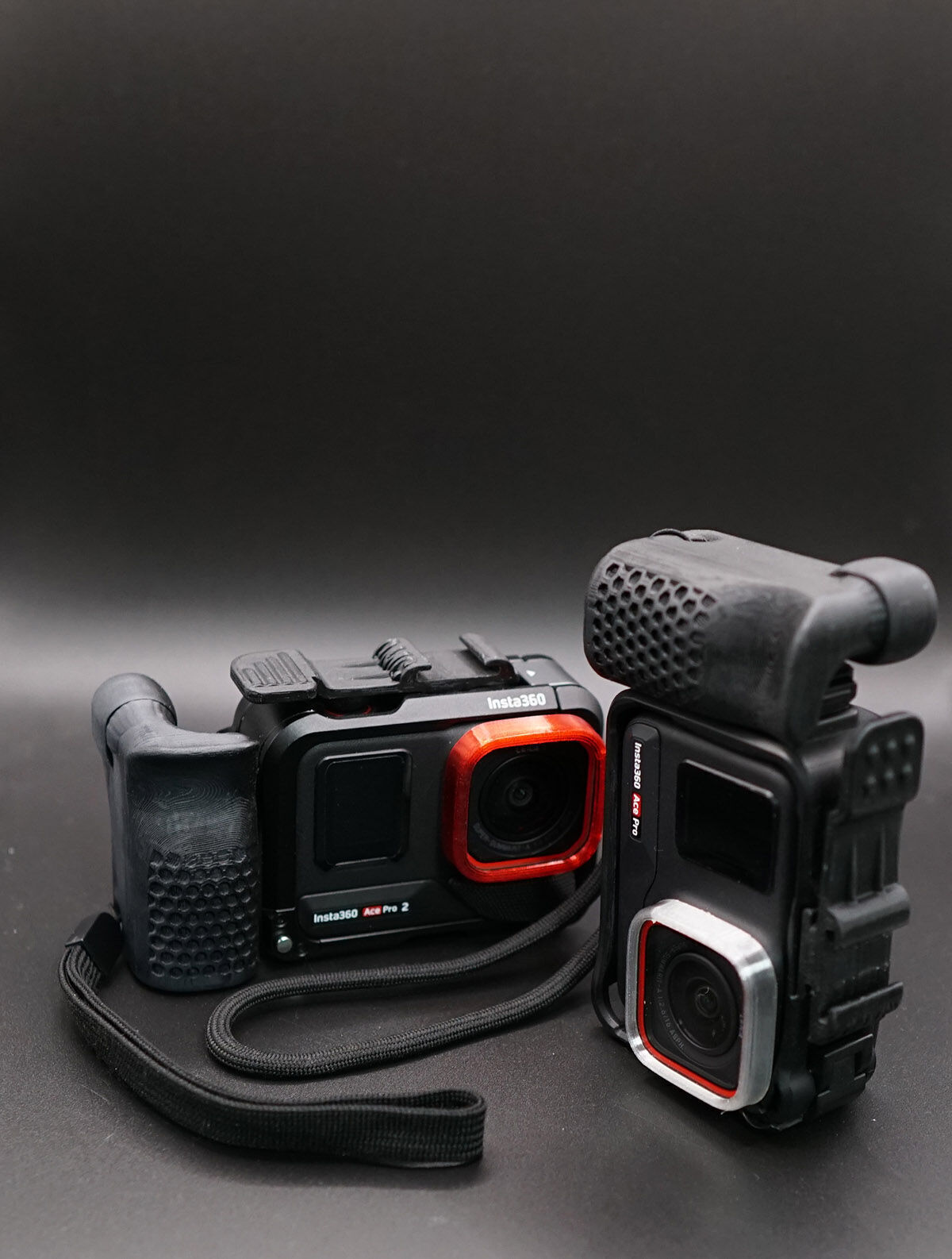 Insta360 Ace Pro and Ace Pro 2 Camera Trigger Grip Kit 3D print model_3