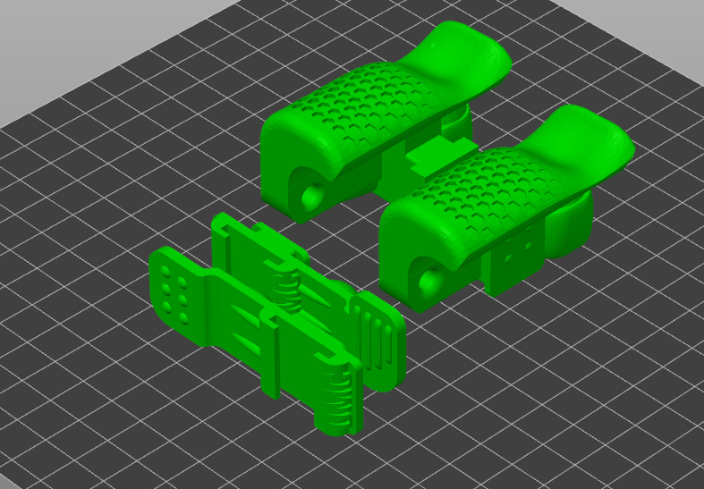 Insta360 Ace Pro and Ace Pro 2 Camera Trigger Grip Kit 3D print model_8