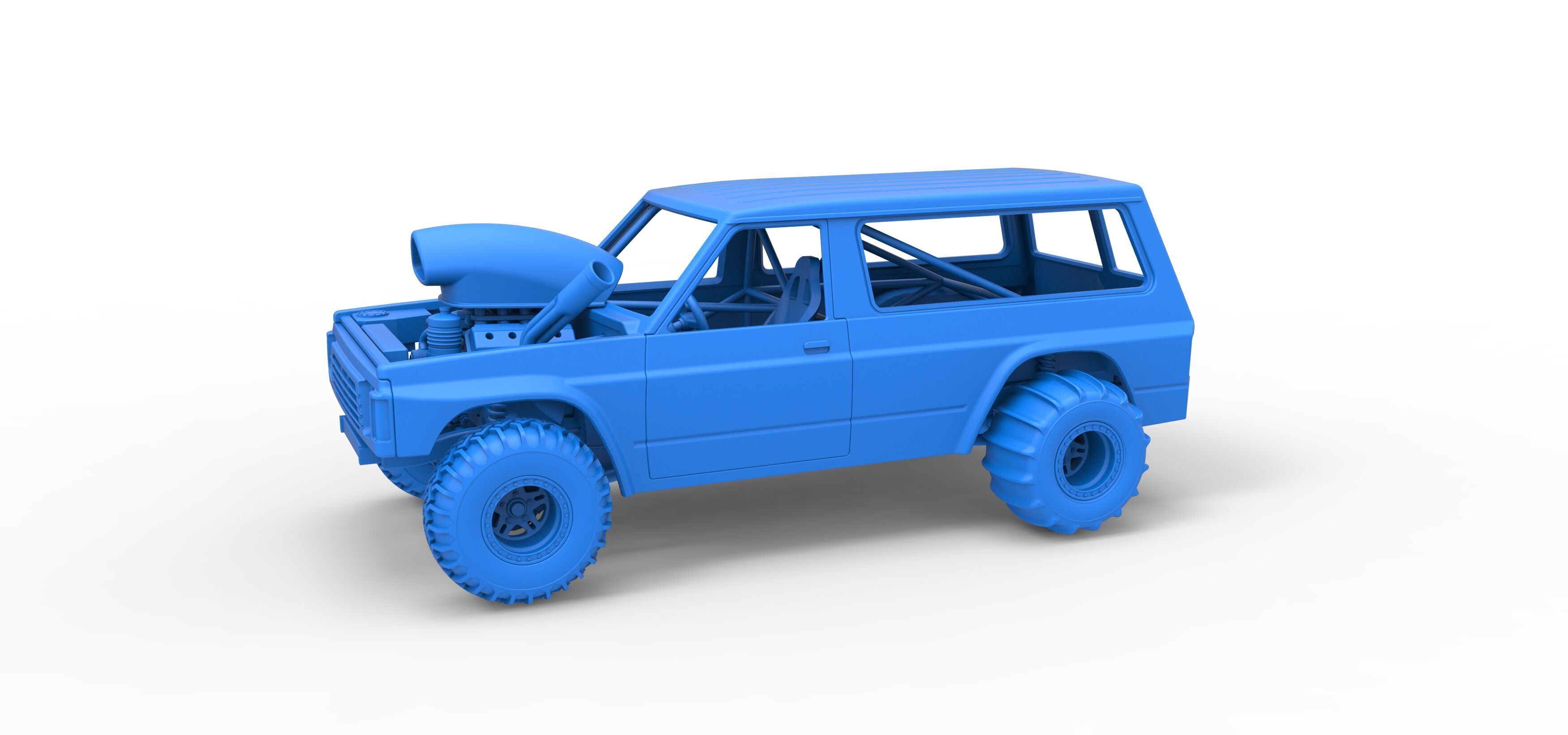 Uphill Sand Racing Dragster Version 4 Scale 1 to 25 3D print model_23